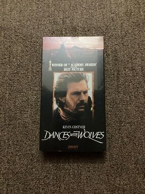 DANCES WITH WOLVES -VHS New Condition in original packaging.